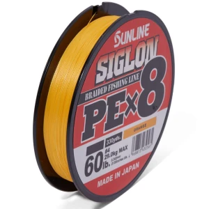 Fir Textil SUNLINE Siglon PE X8, Orange, 0.223mm, 13kg, 150m