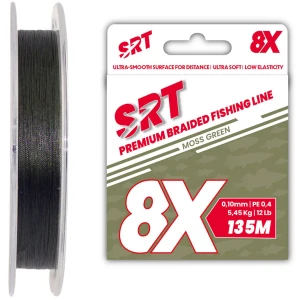 Fir Textil Sert 8X SRT Moss Green, 0.18mm, 10.45kg, 135m  Fir Textil Sert 8X SRT Moss Green, 0.18mm, 10.45kg, 135m