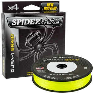 Fir Textil Spiderwire Dura4 Galben 300m, 0.12mm, 10.5kg