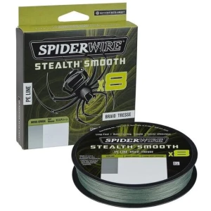 Fir Textil Spiderwire Stealth, Moss Green, 0.06mm, 5.4kg, 150m Fir Textil Spiderwire Stealth, Moss Green, 0.06mm, 5.4kg, 150m