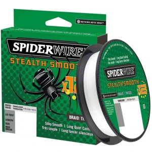 Fir Textil Spiderwire Stealth Smooth 12 Braid Transparent 150m, 0.33mm, 38.1kg Fir Textil Spiderwire Stealth Smooth 12 Braid Transparent 150m, 0.33mm, 38.1kg