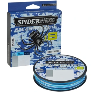 Fir Textil Spiderwire Stealth Smooth 8 Blue Camo 150m, 0.11mm, 10.3kg Fir Textil Spiderwire Stealth Smooth 8 Blue Camo 150m, 0.11mm, 10.3kg