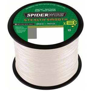 Fir Textil Spiderwire Stealth Smooth 8 Braid Transparent 2000m, 0.11mm, 10.3kg Fir Textil Spiderwire Stealth Smooth 8 Braid Transparent 2000m, 0.11mm, 10.3kg