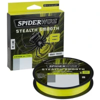 Fir Textil Spiderwire Stealth Smooth 8 Galben 150m, 0.23mm, 23.6kg