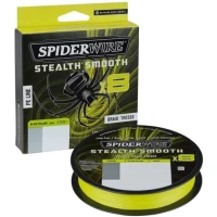 Fir Textil Spiderwire Stealth Smooth 8 Hi-Vis Yellow, 0.11mm, 10.50kg, 150m