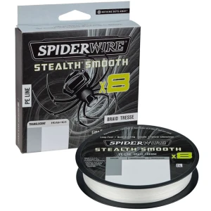 Fir Textil Spiderwire Stealth Smooth 8 Transparent 300m, 0.15mm, 16.5kg Fir Textil Spiderwire Stealth Smooth 8 Transparent 300m, 0.15mm, 16.5kg