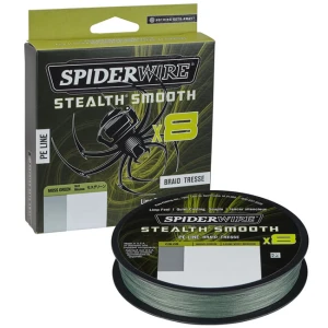Fir Textil Spiderwire Stealth Smooth 8 Verde 150m, 0.15mm, 16.5kg Fir Textil Spiderwire Stealth Smooth 8 Verde 150m, 0.15mm, 16.5kg