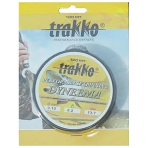 Fir Textil TRAKKO Dyneema, Lime Green, 100m, 0.25mm, 16.00kg