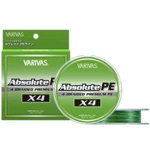 Fir Textil Varivas Absolute Premium PE X4 Marking Green, 150m, 0.085mm, 7lb Fir Textil Varivas Absolute Premium PE X4 Marking Green, 150m, 0.085mm, 7lb