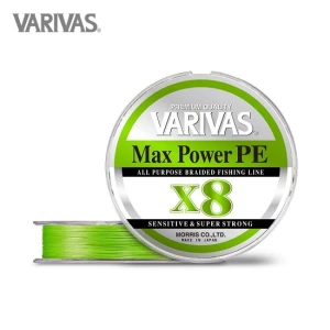 Fir Textil Varivas FIR MAX POWER PE X8 150m 24.1lb 0.185mm Lime Green Fluo Fir Textil Varivas FIR MAX POWER PE X8 150m 24.1lb 0.185mm Lime Green Fluo