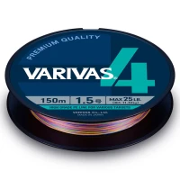 Fir Textil Varivas PE 4 Marking Edition 150m 0.128mm 10lb Vivid 5 Color