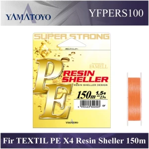 Fir Textil YAMATOYO PE Resin Sheller Orange, 0.153mm, 150m