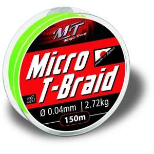 Fir Textil Zebco Magic Trout  0,10mm Micro T-Braid 150m 7,26kg / 16lbs Fir Textil Zebco Magic Trout  0,10mm Micro T-Braid 150m 7,26kg / 16lbs