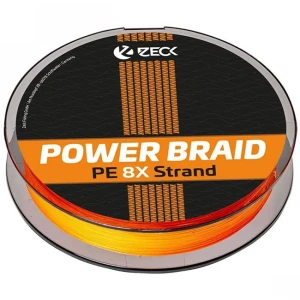 Fir Textil Zeck Powerbraid 8X, Orange, 150m, 0.18mm, 6.8kg