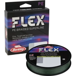 Fir textil Berkley Flex Braid, Moss Green, 135m, 0.25mm, 18.1kg Fir textil Berkley Flex Braid, Moss Green, 135m, 0.25mm, 18.1kg