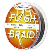 Fir textil Climax FIR FLASH BRAID GREEN 100m 0.50mm 43kg