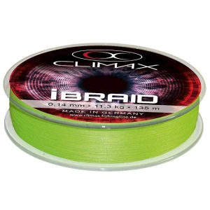 Fir textil Climax iBRAID CHARTREUSE 135m 0.28mm 26.8kg Fir textil Climax iBRAID CHARTREUSE 135m 0.28mm 26.8kg