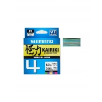 Fir Textil Shimano Kairiki 4 Pe Braid Multi Color 0.10mm 6.8kg 150m