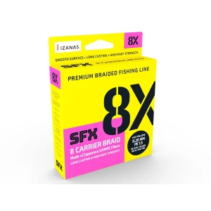 Fir textil Sufix SFX 8X Hot Yellow 0.148mm 7.7kg 135m