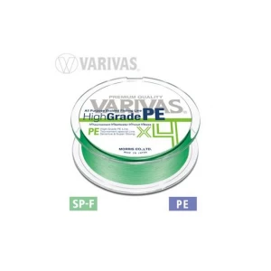 Fir textil Varivas High Grade PE X4 Flash Green 0.165mm/18lb/150m