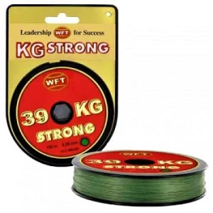 Fir textil WFT Strong Verde 0.08mm 300m