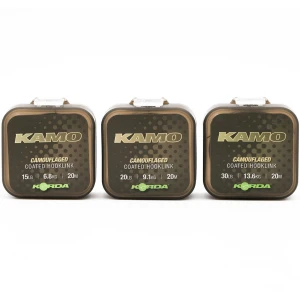 Fir Textil KORDA Kamo coated Hooklink, 20lbs, 20m/rola