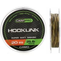 Fir Textil Cu Camasa Carp Pro Sinking Hooklink Camo, 25lbs, 20m