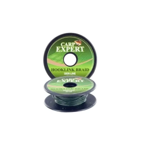 Fir Textil cu Camasa Carp Expert SKIN LINE 25LBS MOSS GREEN 10M