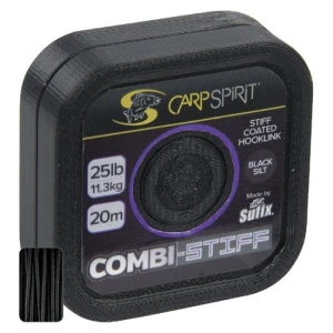 Fir Textil cu Camasa Carp Spirit Combi Stiff Black Silt 20m 15lbs 6.80kg