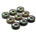 Fir Textil cu Camasa KORDA N-Trap Semi Stiff, Gravel Brown, 20lbs, 20m