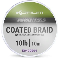 Fir Textil cu Camasa KORUM Smokeshield Coated Braid, 10lbs, 10m