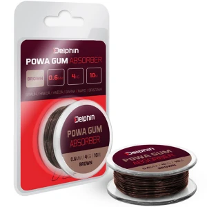 Elastic Delphin POWA GUM Absorber Maro, 1mm, 8kg, 7m