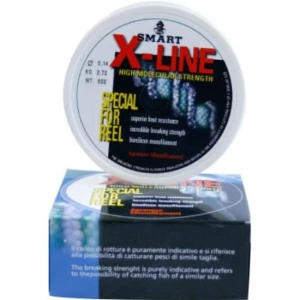 FIR MONOFILAMENT MAVER SMART X LINE 600M 0.14MM FIR MONOFILAMENT MAVER SMART X LINE 600M 0.14MM