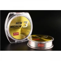 Fir Asso New Micron 3 Clear 0.204mm 100m 3.6kg Fir Asso New Micron 3 Clear 0.204mm 100m 3.6kg