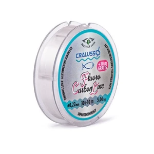Fir Cralusso Fluorocarbon Transparent, 0.20mm, 3.90kg, 30+10m