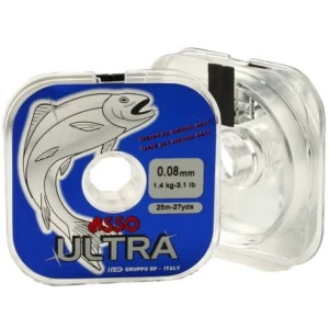 Fir Monofilament Asso Ultra Line, 6.00kg, 0.18mm, 25m Fir Monofilament Asso Ultra Line, 6.00kg, 0.18mm, 25m