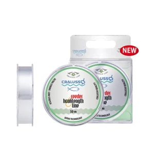 Fir Monofilament Cralusso Feeder pentru Forfac 0.18mm 50m Fir Monofilament Cralusso Feeder pentru Forfac 0.18mm 50m