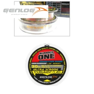Fir Monofilament Genlog Number One Tournament Class, 0.18mm, 9.50kg, 30m