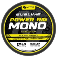 Fir, Monofilament, Nytro, Sublime, Power, Rig, Mono, Transparent,, 100m,, 0.09mm,, 0.8kg, 20600020, Fire Varga Bolo, Fire Varga Bolo Nytro, Fire Nytro, Varga Nytro, Bolo Nytro, Nytro