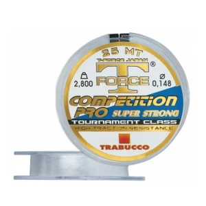 Fir Monofilament Trabucco T-Force Competition 25mt/0.10mm/1.45kg Fir Monofilament Trabucco T-Force Competition 25mt/0.10mm/1.45kg