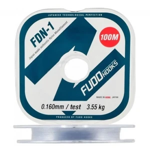 Fir monofilament Fudo Hooks FDN-1 100m, 0.220mm, 6.65kg Fir monofilament Fudo Hooks FDN-1 100m, 0.220mm, 6.65kg