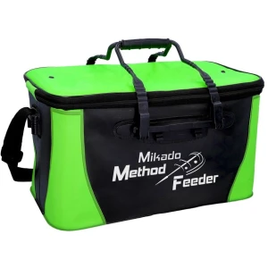 Bac Pliabil Mikado Cu Capac Si Fermoar Method Feeder 006, 28x28x48cm Bac Pliabil Mikado Cu Capac Si Fermoar Method Feeder 006, 28x28x48cm