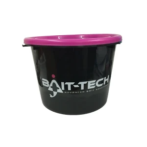 Galeata Bait Tech Lid Negru Roz Galeata Bait Tech Lid Negru Roz