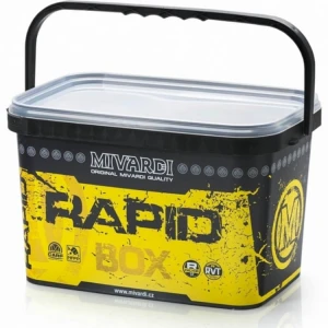 Galeata MIVARDI Rapid Box Bait Bucket, Size L, 5.8ltr, 26.5x18x17.5cm