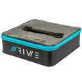 Geanta EVA + 4 Bacuri RIVE Bait Tub Case L, 36x36x11cm