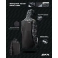Jacheta BKK Heavy Rain Jacket Black Camo, Masura XXL