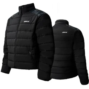 Jacheta BKK Quilted Jacket, Black Camo, Marimea S