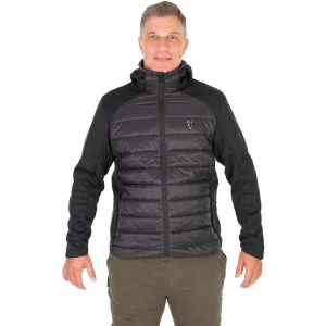 Jacheta FOX Collection Hybrid Jacket, Black / Orange, Marime 2XL Jacheta FOX Collection Hybrid Jacket, Black / Orange, Marime 2XL