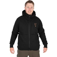 Jacheta Fox Collection Sherpa Jkt Black & Orange, Marime S