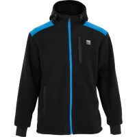 Jacheta Preston Windproof Fleece Jacket, Black, Marime 2xl